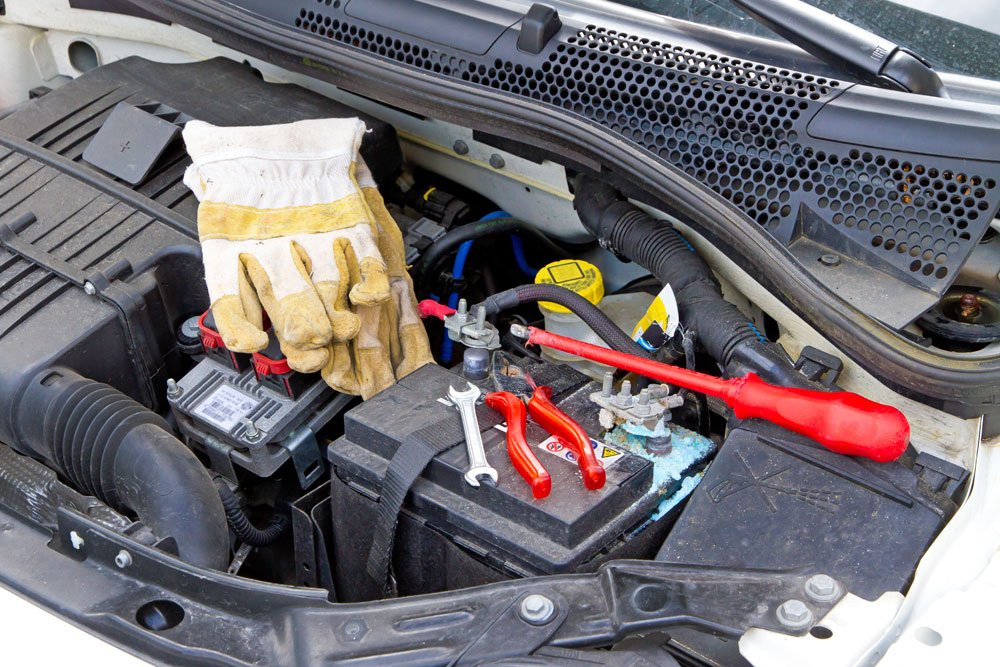 Perth Blackborough Tafel eine Erkältung bekommen werkzeug autobatterie